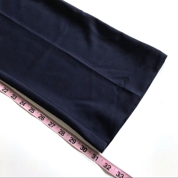 JM Collection Slim Leg Curvy Fit Trousers Pants Blue Sz 16W NWT - Picture 4 of 15